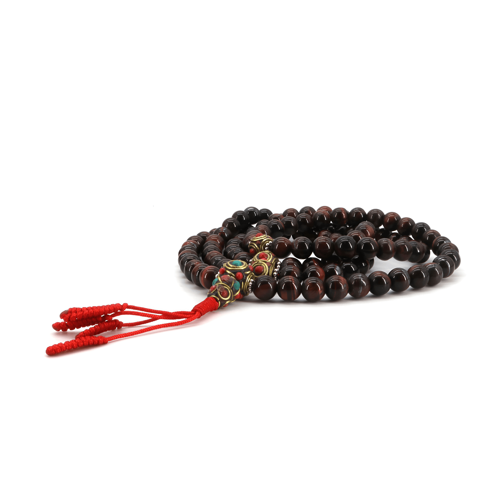 Red Tiger Eye Mala