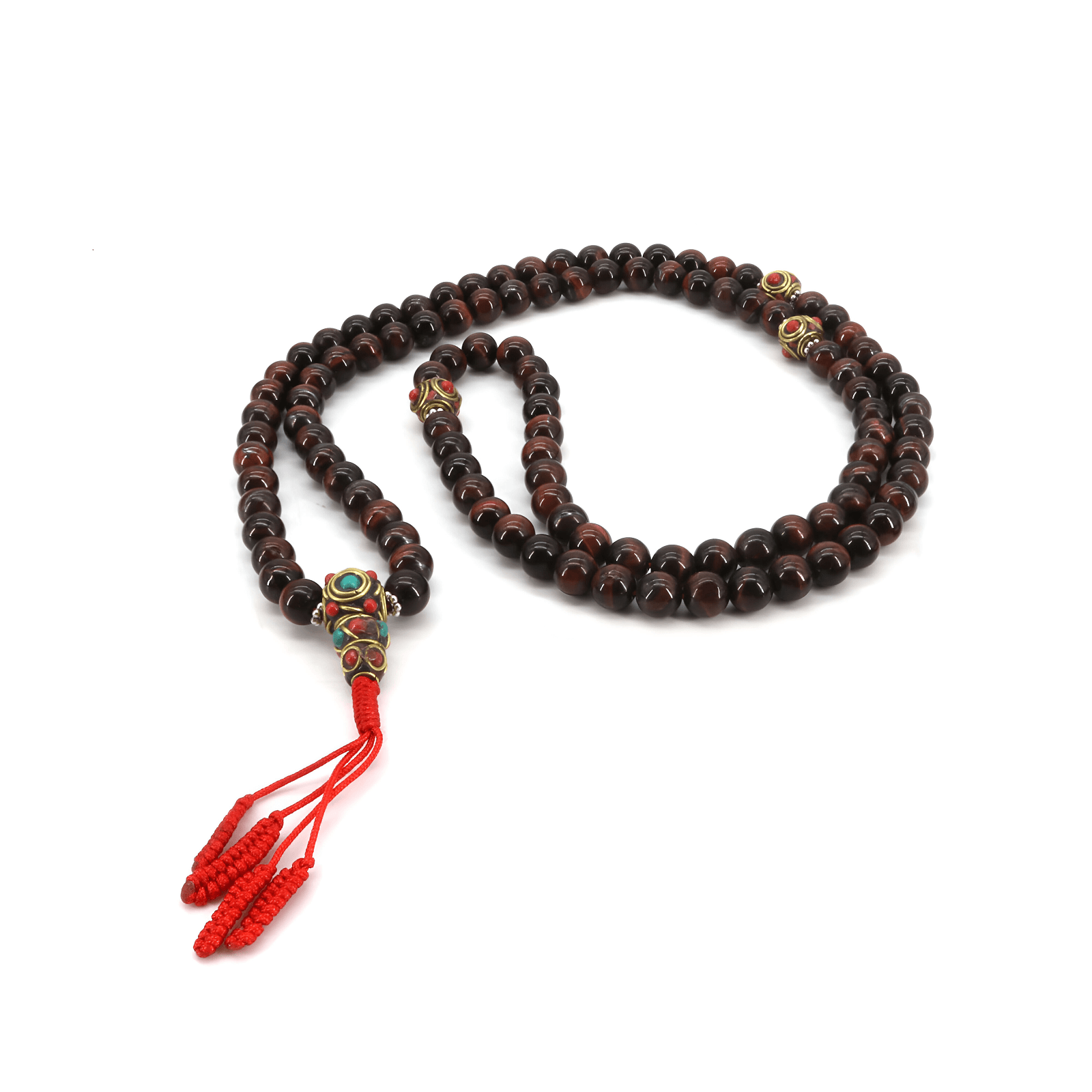 Red Tiger Eye Mala