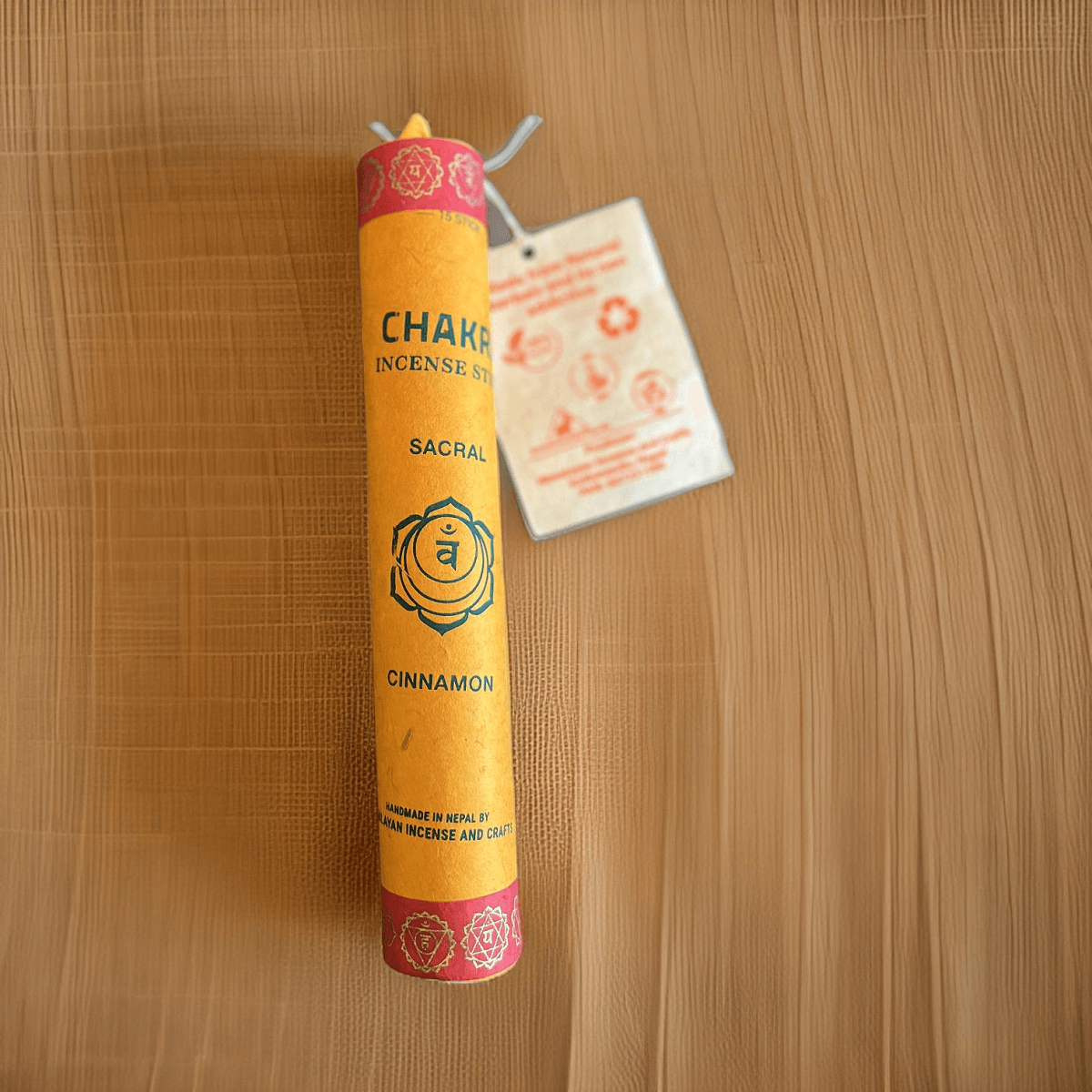 Incense sticks | Chakra - Sacral Chakra | Handmade in Nepal