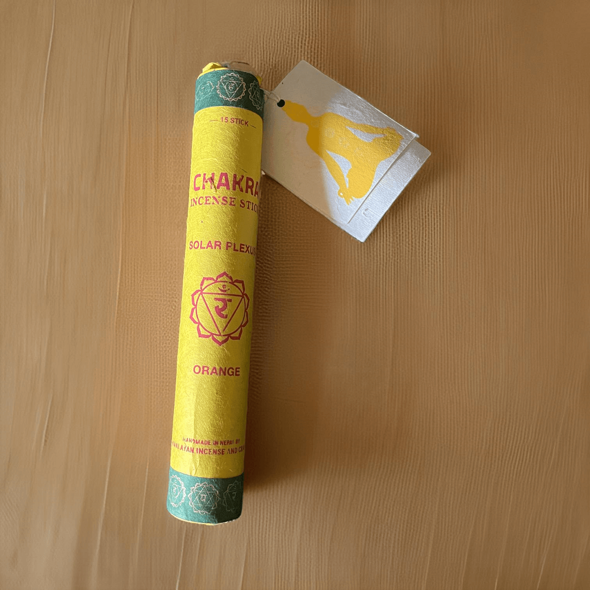 Incense sticks | Chakra - Solar Plexus | Handmade in Nepal